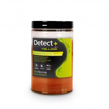 DETECT + sárga UV nyomjelző adalék - vízbázisú UV fényben látható