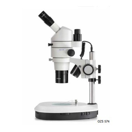 Zoom Sztereo mikroszkóp - KERN OZS-5 széria magas zoom tratománnyal és parallel optikai rendszerrel